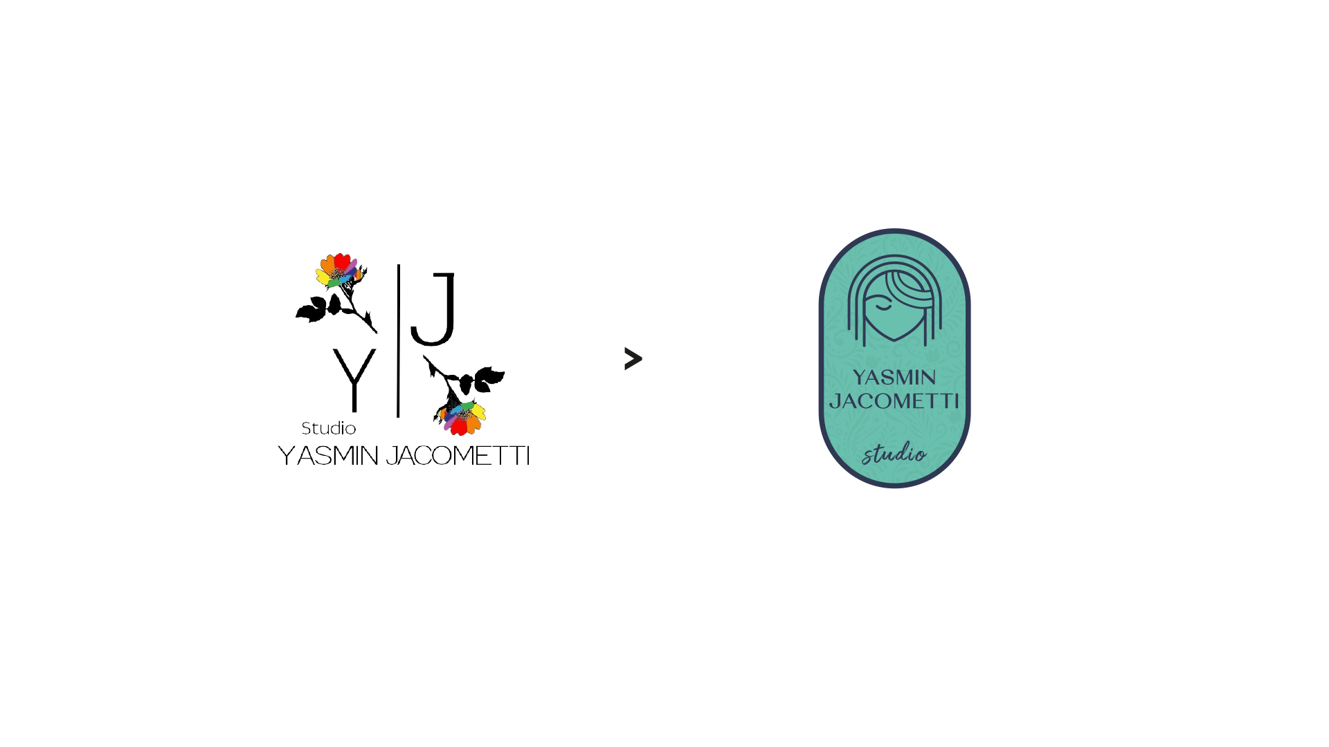 Rebranding do studio Yasmin Jacometti